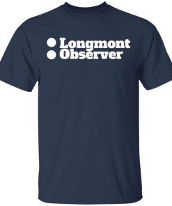 Longmont Observer White Shirt