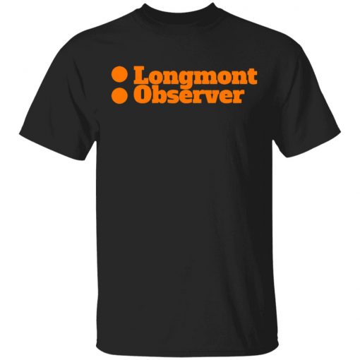 Longmont Observer Orange Shirt