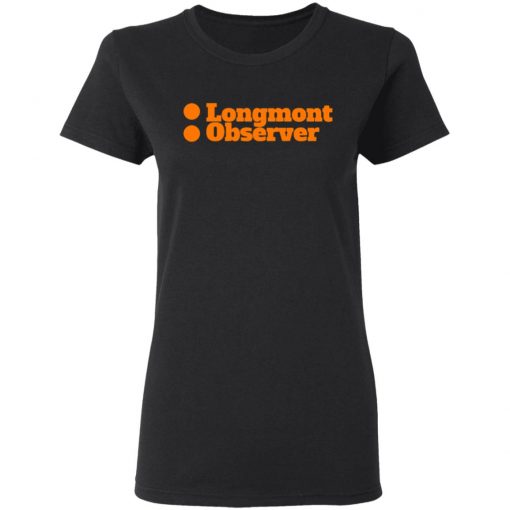 Longmont Observer Orange Shirt