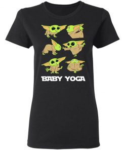 Baby Yoda Doing Yoga The Mandalorian Shirt