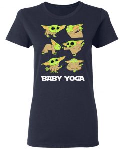 Baby Yoda Doing Yoga The Mandalorian Shirt