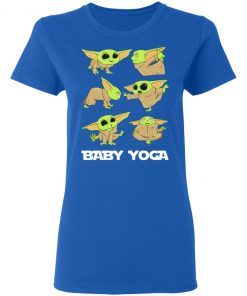 Baby Yoda Doing Yoga The Mandalorian Shirt