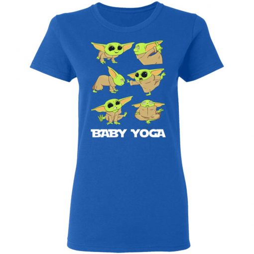 Baby Yoda Doing Yoga The Mandalorian Shirt