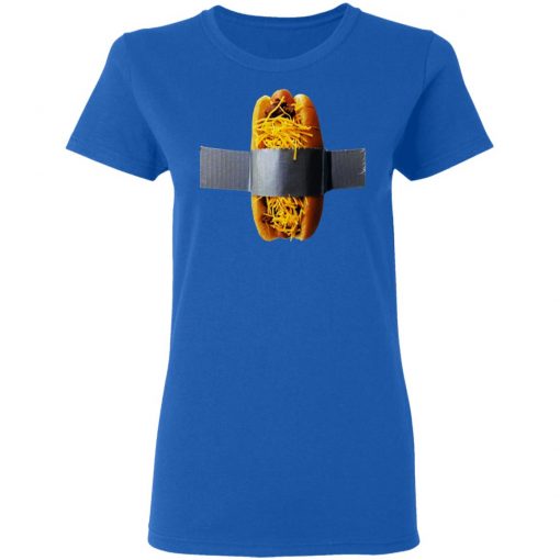 Duct Taped Cheese Coney Tee Shirt Ls Hoodie