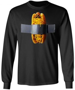 Duct Taped Cheese Coney Tee Shirt Ls Hoodie