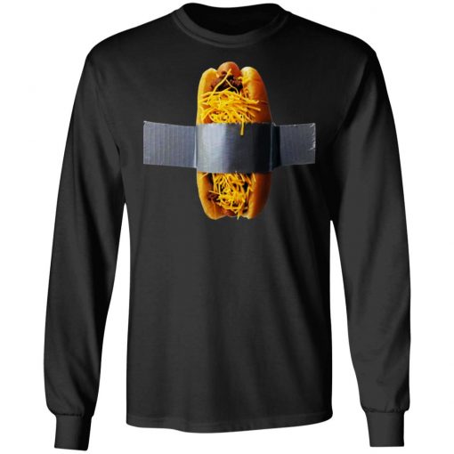 Duct Taped Cheese Coney Tee Shirt Ls Hoodie