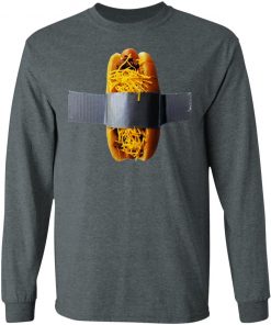 Duct Taped Cheese Coney Tee Shirt Ls Hoodie