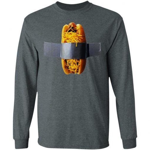 Duct Taped Cheese Coney Tee Shirt Ls Hoodie