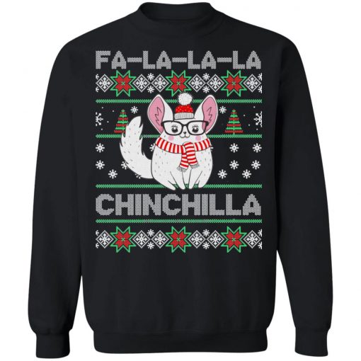 Chinchilla ugly christmas sweater