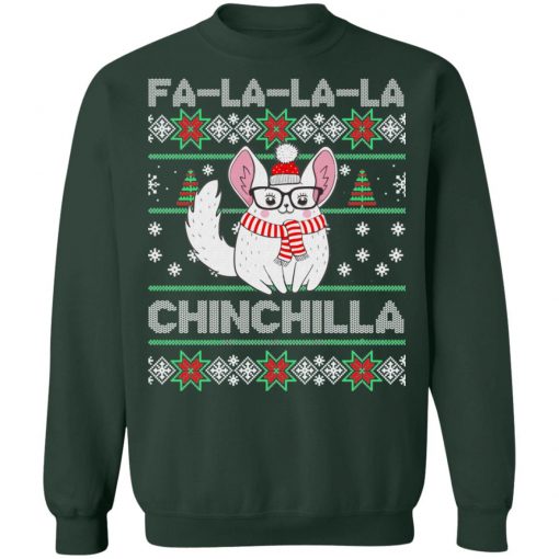 Chinchilla ugly christmas sweater