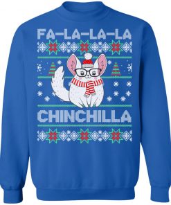 Chinchilla ugly christmas sweater