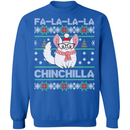 Chinchilla ugly christmas sweater