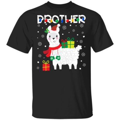 Brother llama christmas sweatshirt Hoodie Ls