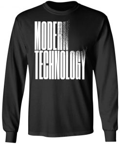 Modern Technology Apparel Shirt Ls Hoodie