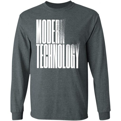 Modern Technology Apparel Shirt Ls Hoodie