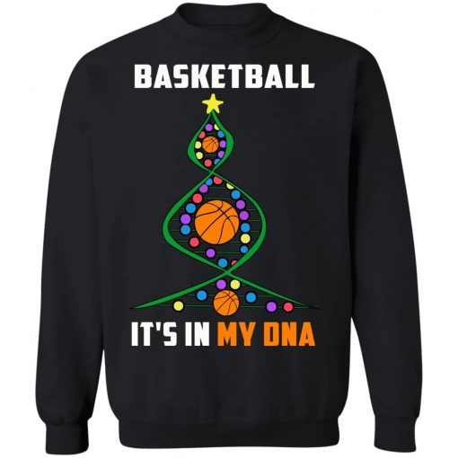 Basketball christmas tree christmas sweater