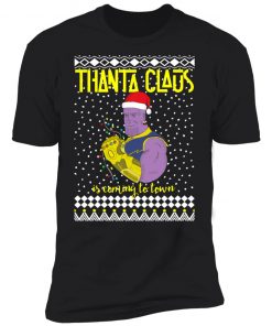 Thanta Claus Thanos Is Coming To Town Marvel Ugly Christmas