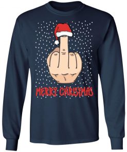 Merry Christmas The Middle Finger Digitus Impudicus Christmas