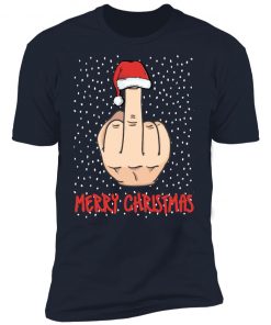 Merry Christmas The Middle Finger Digitus Impudicus Christmas