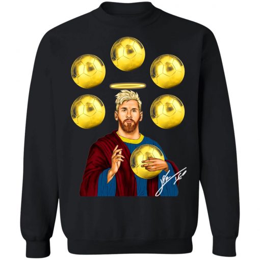 Jesus Messi Six Golden Ball Signature