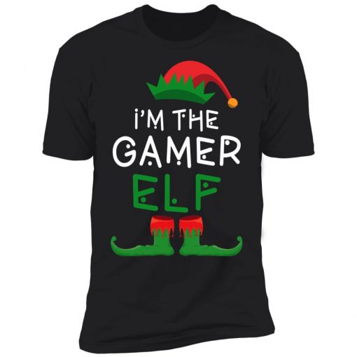 I'm The Gamer Elf Matching Family Group Christmas Shirt