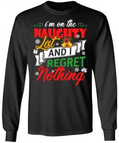 I'm on the naughter list and i regret nothing Christmas