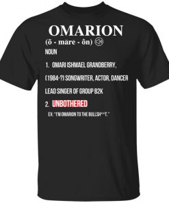 Omarion UNBOTHERED shirt