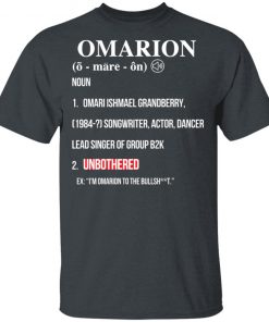 Omarion UNBOTHERED shirt