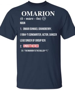 Omarion UNBOTHERED shirt