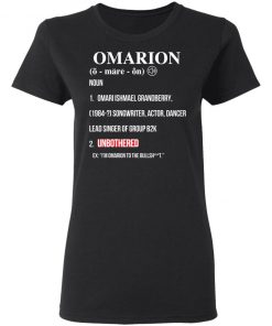 Omarion UNBOTHERED shirt