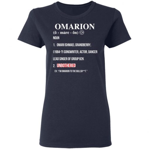 Omarion UNBOTHERED shirt