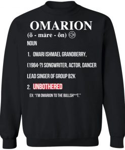 Omarion UNBOTHERED Sweater