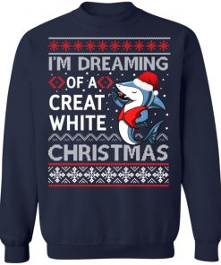 I'm Dreaming Of A Great White Ugly Christmas Sweater