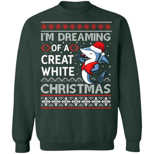 I'm Dreaming Of A Great White Ugly Christmas Sweater