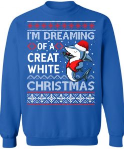 I'm Dreaming Of A Great White Ugly Christmas Sweater