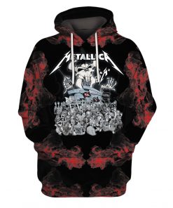 Metallica Rock Band 3D Print Hoodie Sweatshirt Tank