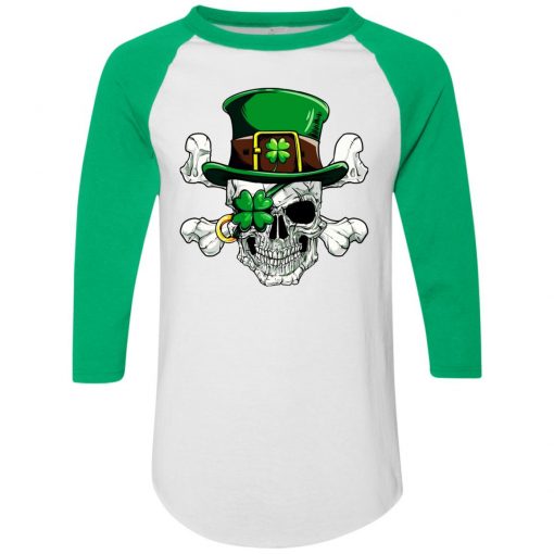 Down for Shenanigans St Patrick's Day Funny Skull Shirt