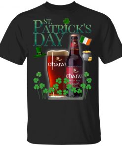 St. Patrick's Day O’Hara’s Irish Red Beer Shirt Raglan Hoodie