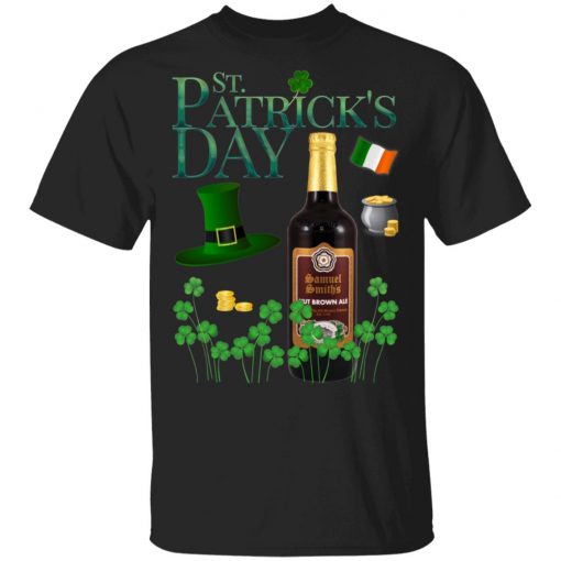 St. Patrick's Day Samuel Smith’s Nut Brown Beer Shirt Raglan Hoodie