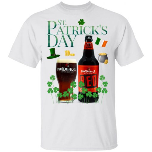 St. Patrick's Day Porterhouse Red Irish Ale Beer Shirt Raglan Hoodie