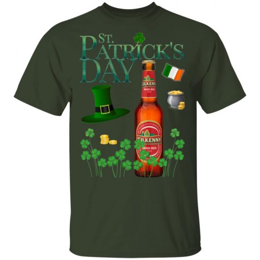 St. Patrick's Day Kilkenny Cream Ale Beer Shirt Raglan Hoodie
