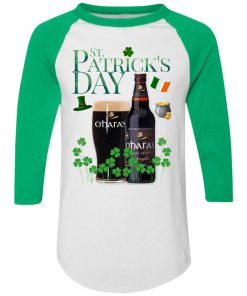 St. Patrick's Day O’Hara’s Irish Stout Beer Shirt Raglan Hoodie