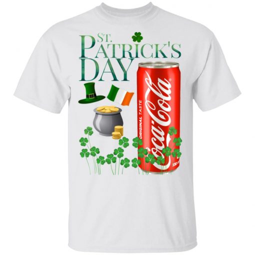 St. Patrick's Day Coca Cola Original Taste Shirt Raglan Hoodie