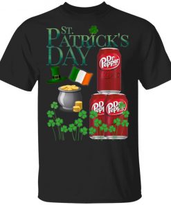 St. Patrick's Day Dr Pepper Shirt Raglan Hoodie