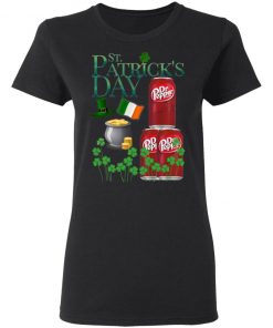 St. Patrick's Day Dr Pepper Shirt Raglan Hoodie