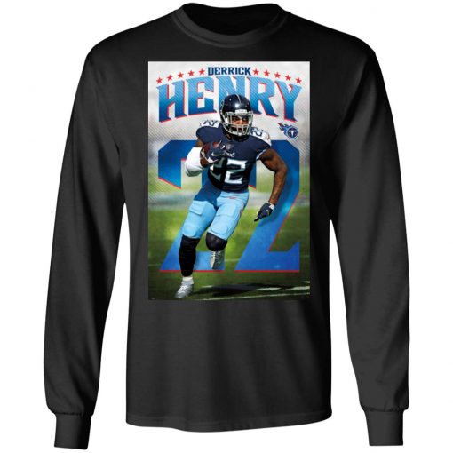 NFL Tennessee Titans Derrick Henry Shirt Ls Hoodie