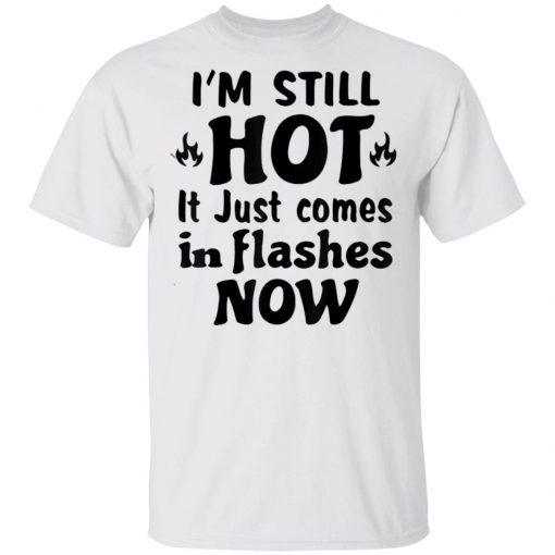 I'm Still Hot It Just Comes in Flashes Now T-Shirt Ls Hoodie