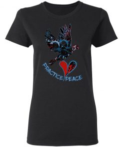 Practice PEACE - One Dove Peace Project - Valentines Shirt Ls Hoodie