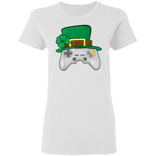 Gamer Boyfriend Funny Lucky St Patrick's Day 2020 Nerd Green T-Shirt