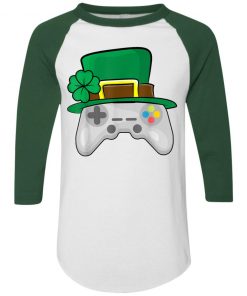 Gamer Boyfriend Funny Lucky St Patrick's Day 2020 Nerd Green T-Shirt
